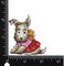Terrier Dog, Wearing Dress, Pets, Animals, Embroidered, Iron on Patch